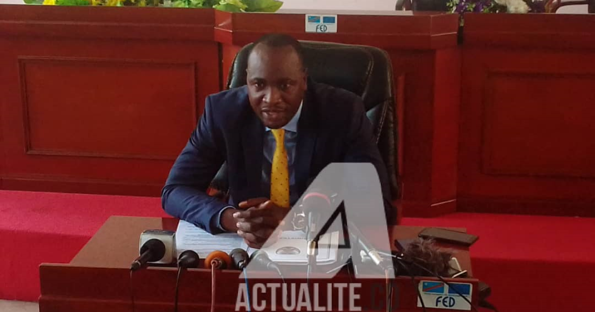 Francis Tshibalabala, vice-président de l'APK/Ph ACTUALITE.CD 