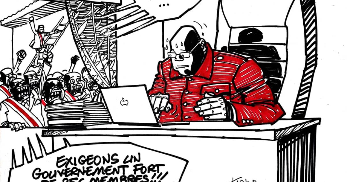 Les caricatures de ACTUALITE.CD sont réalisées par Kash. 