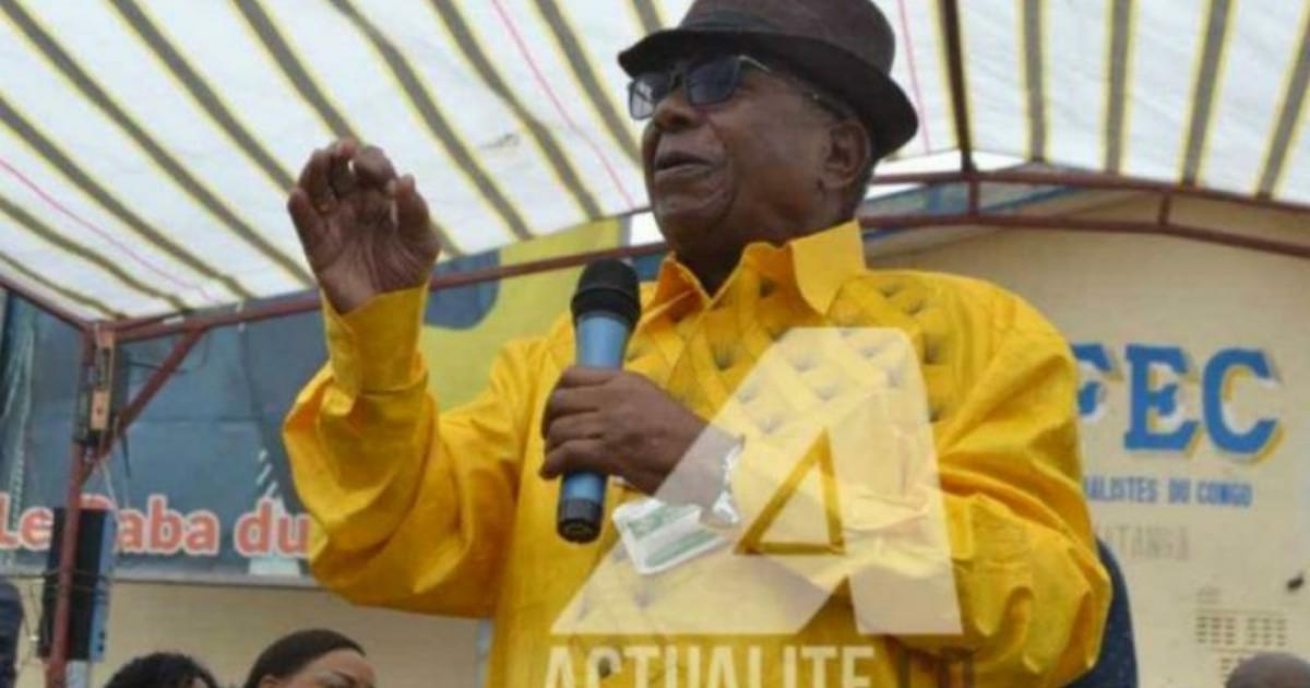 Gabriel Kyungu, président de l'UNAFEC. Ph. ACTUALITE.CD