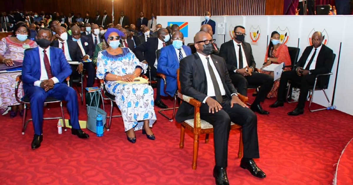 Les membres du gouvernement Sama Lukonde 