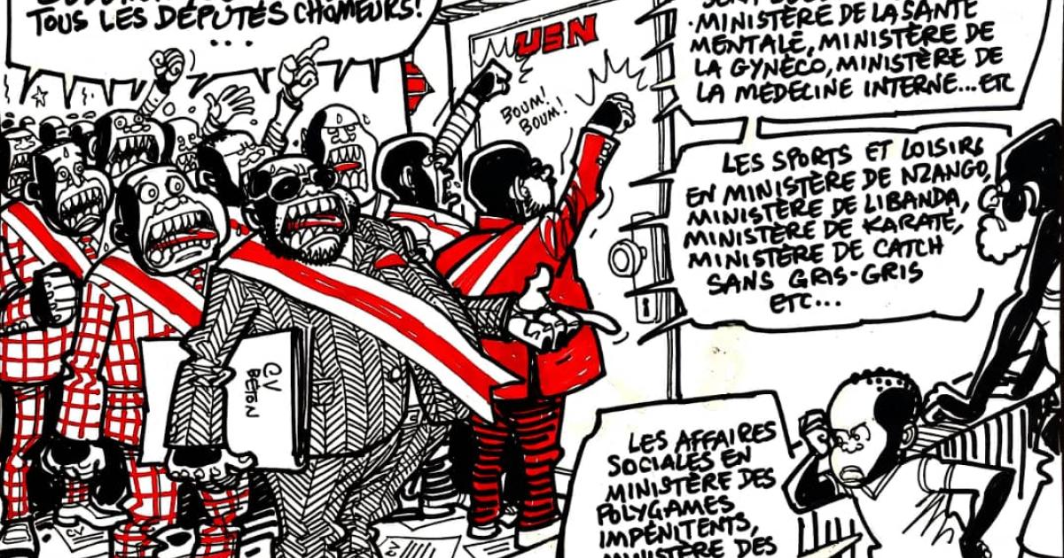 Les caricatures de ACTUALITE.CD sont réalisées par Kash. 