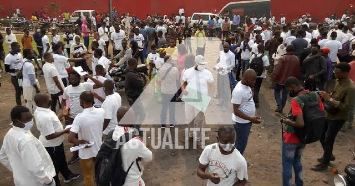 Illustration. Rassemblement des militants des mouvements citoyens à Kinshasa/Ph. ACTUALITE.CD
