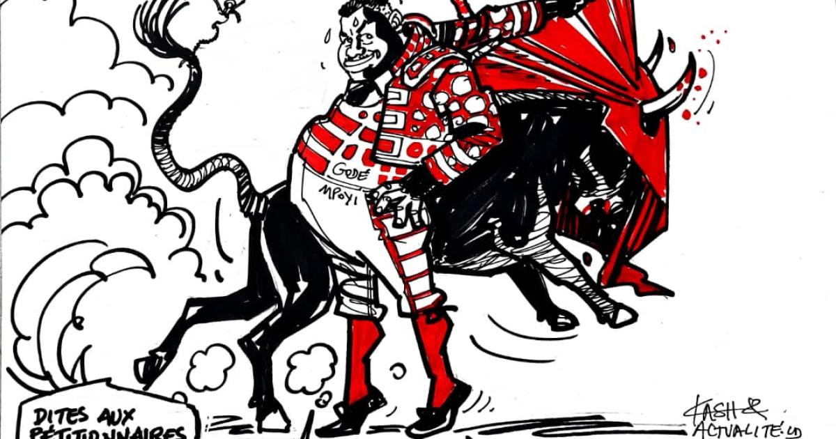 Les caricatures de ACTUALITE.CD sont réalisées par Kash. 