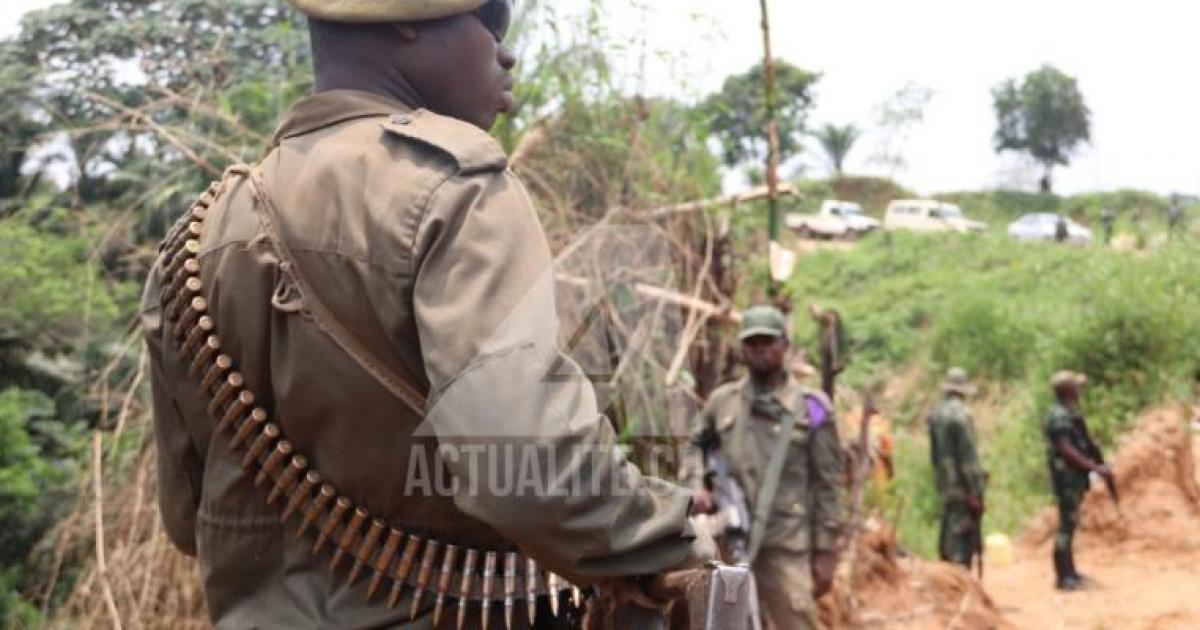un militaire au front contre ADF à Beni/Ph. ACTUALITE.CD