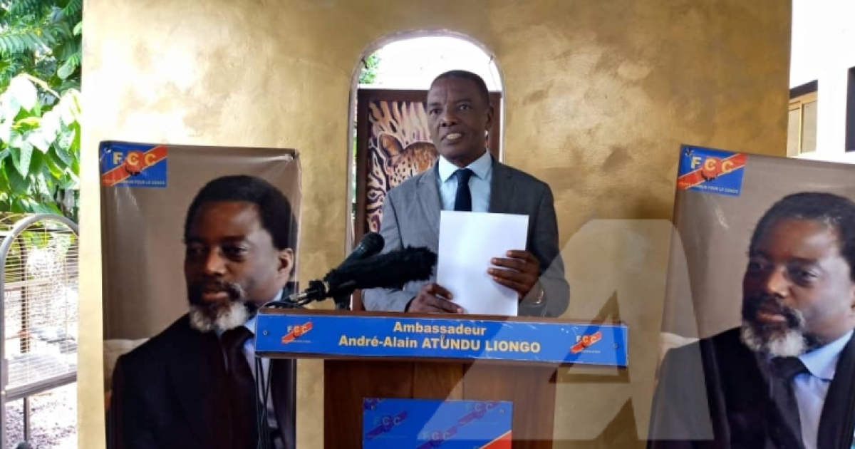 André Alain Atundu, Cadre du FCC et President de la Ligues des Patriotes