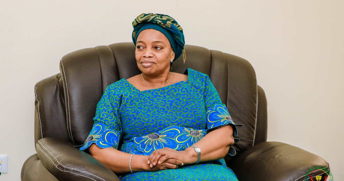 Eve Bazaiba, VPM de l'environnement et développement durable