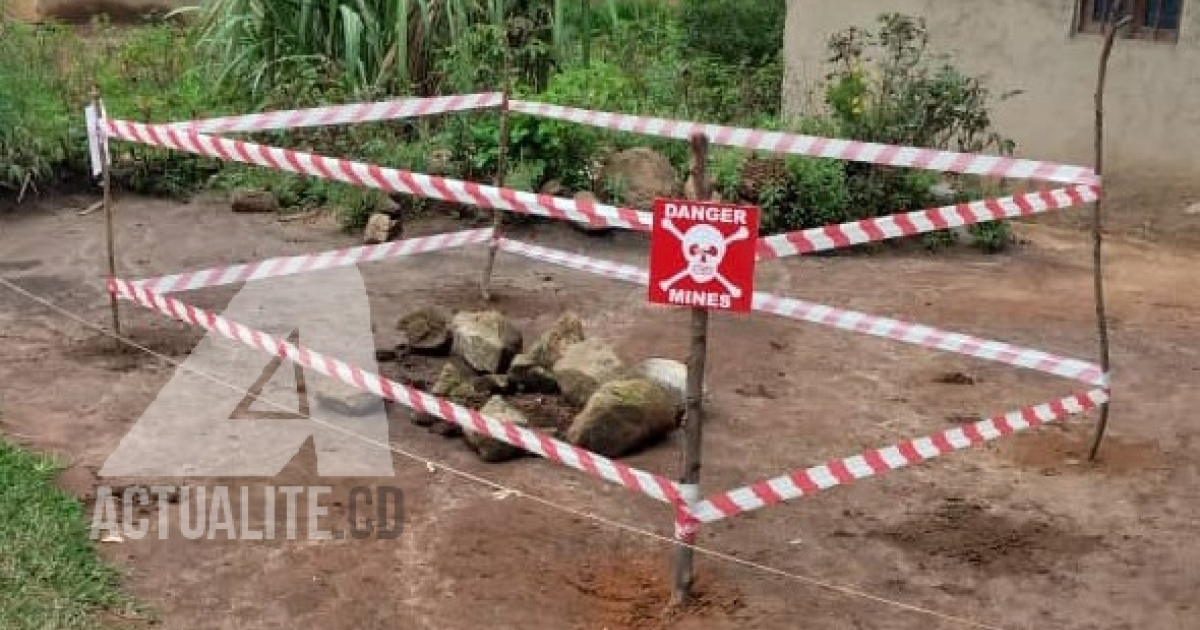 Un site sécurisé à Bunia après la découverte d'un explosif/Ph ACTUALITE.CD