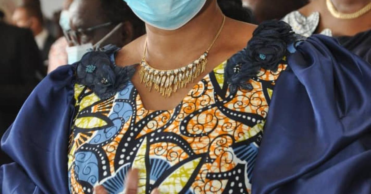 Fifi Masuka Saini,  Gouverneur a.i du Lualaba