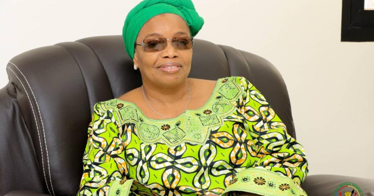 Ève Bazaiba, VPM de l'Environnement et Développement durable