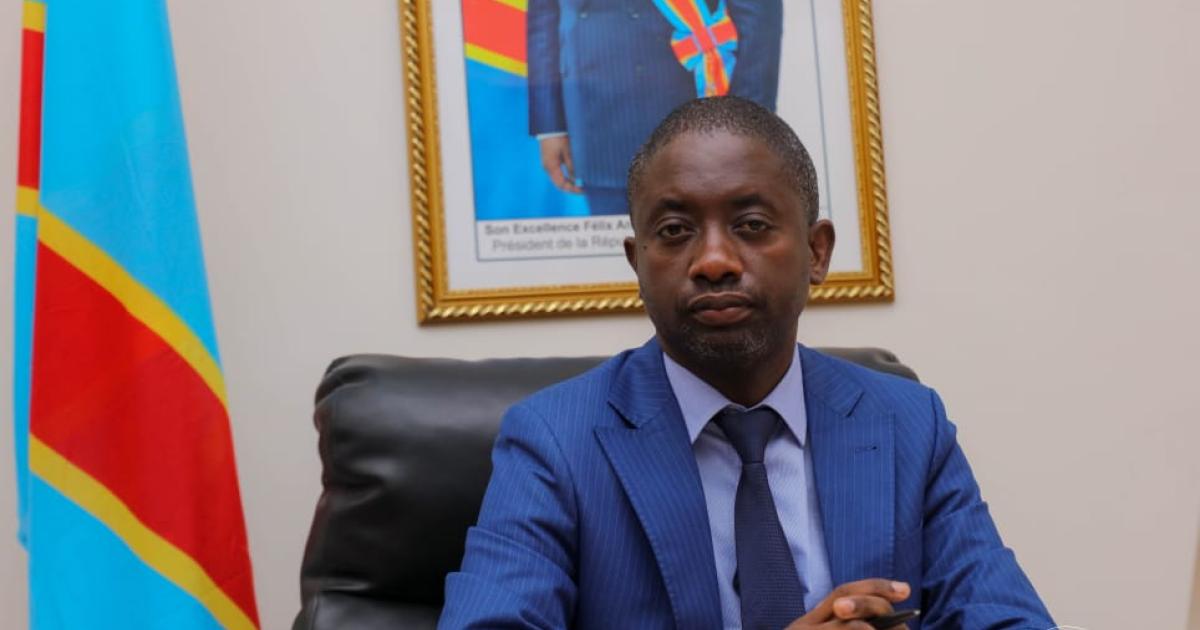 Le ministre du Tourisme Modero Nsimba