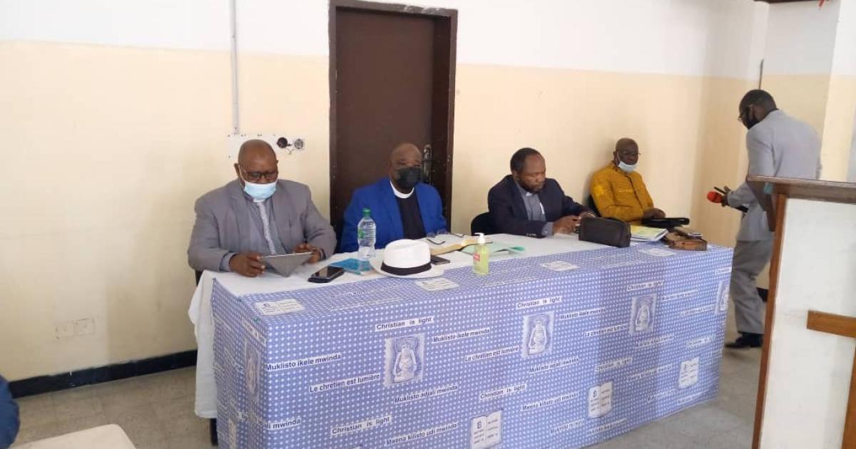 Les membres de l'ECC au cours de la 57ème session du Comité exécutif. Ph. Droits ACTUALITE.CD.