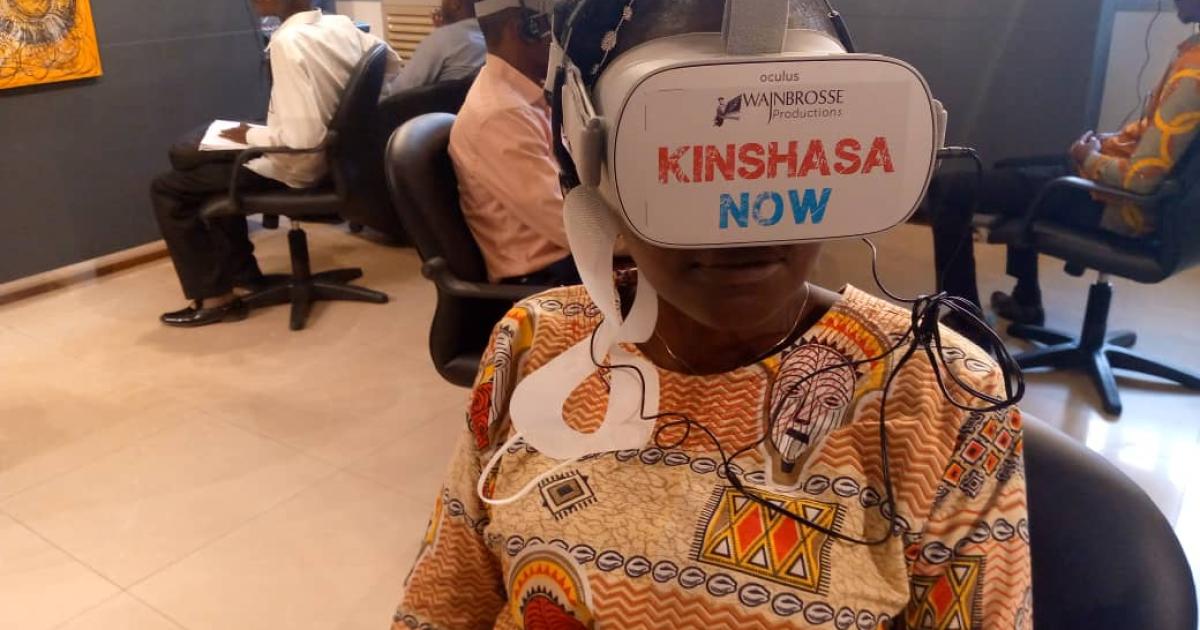 Projection du film Kinshasa Now. Ph. ACTUALITE.CD
