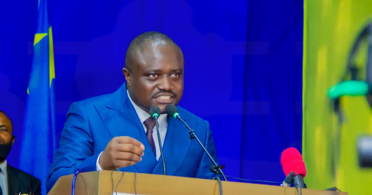 Muhindo Nzangi, ministre de l'ESU. Ph. Droits tiers.