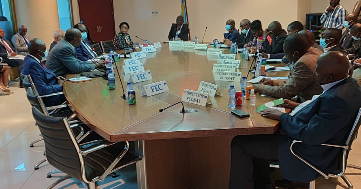 Réunion entre le ministre Jean-Marie Kalumba et les opérateurs économiques 