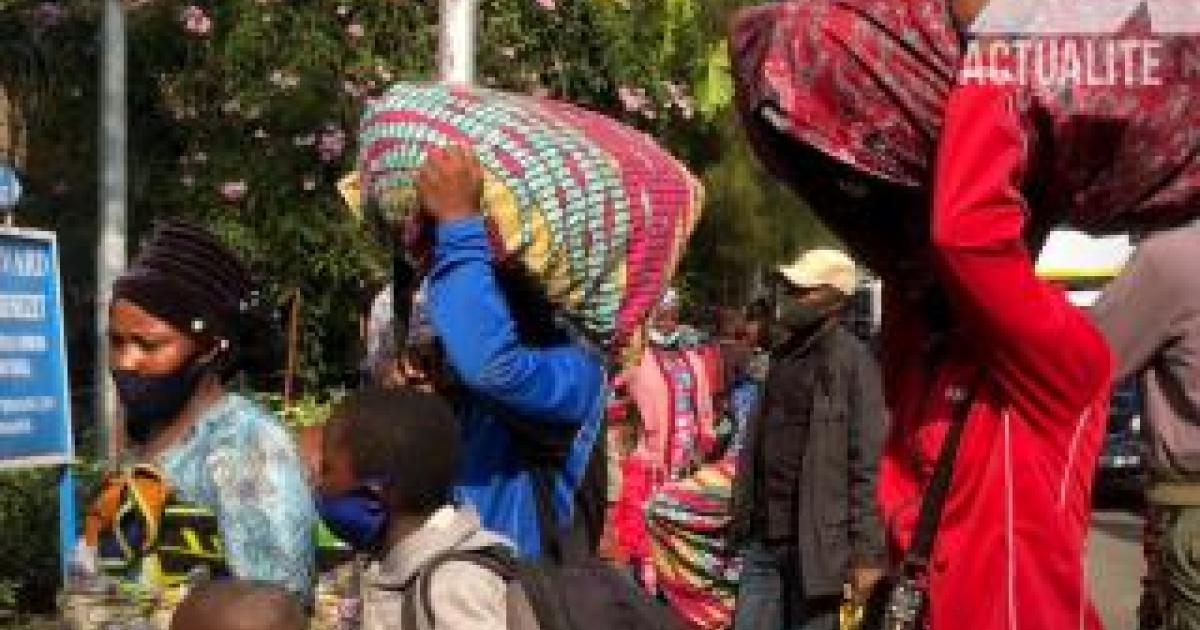 Eruption volcanique : les organisations féminines se mobilisent pour porter assistance aux familles de Goma et ses environs
