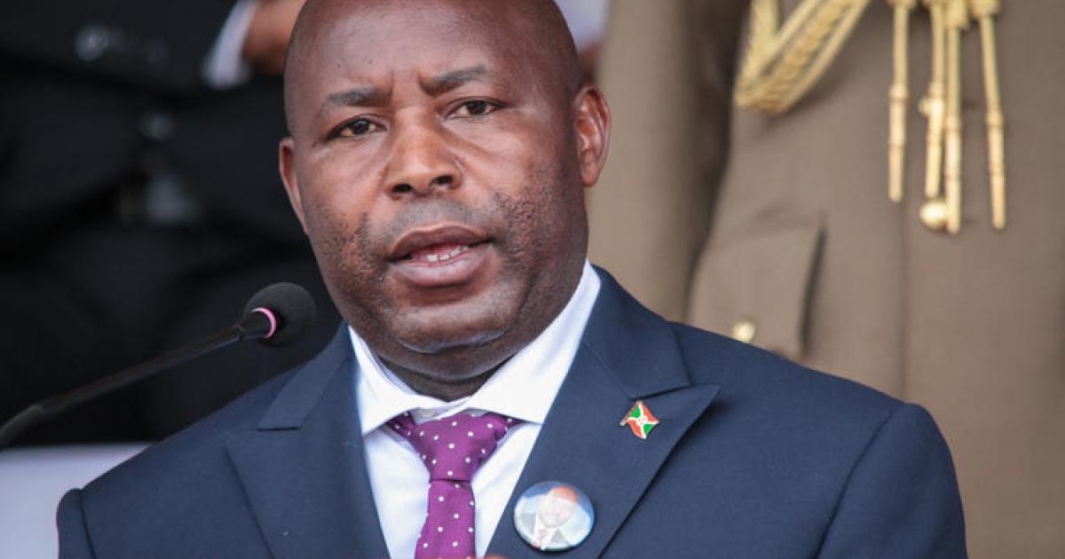 ACTUALITE.CD-Président burundais Évariste Ndayishimiye