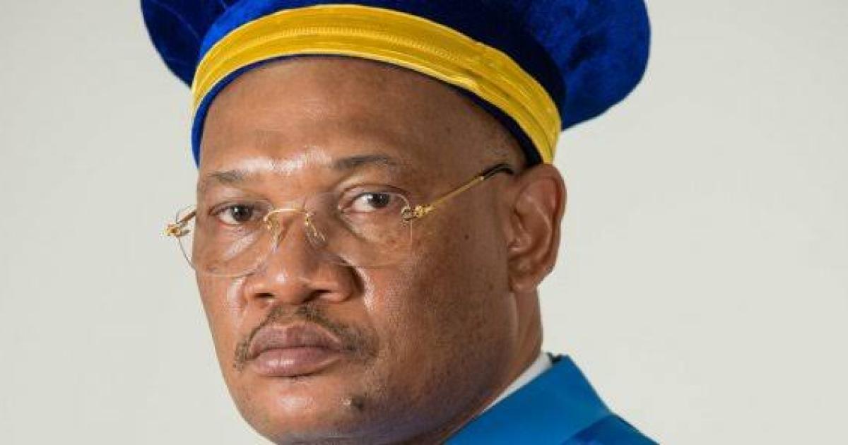 Dieudonné Kaluba Dibwa, président de la Cour Constitutionnelle. Ph. Droits tiers.
