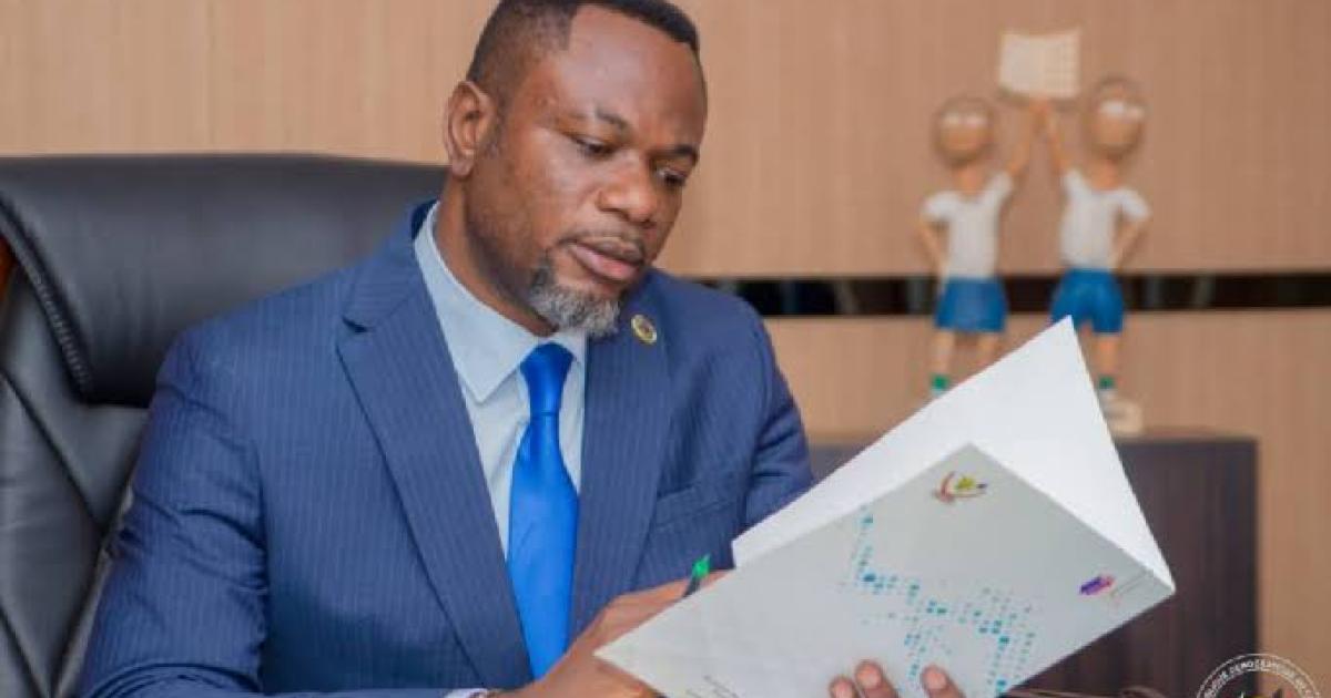 Tony Mwaba, ministre de l'EPST. Ph. Droits tiers.
