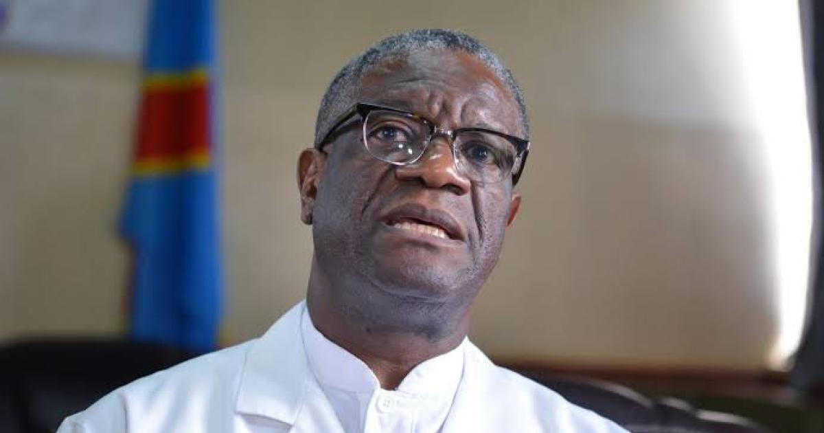 Dr Denis Mukwege, Prix Nobel de la paix. Ph. Droits tiers.