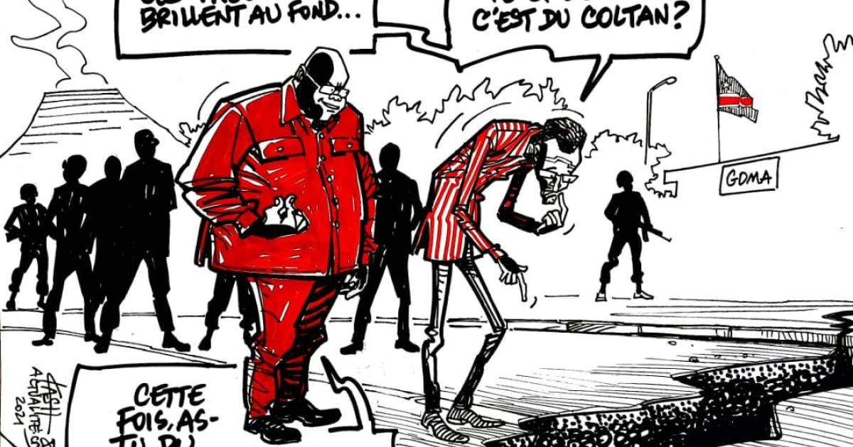 Les caricatures de ACTUALITE.CD sont réalisées par Kash.