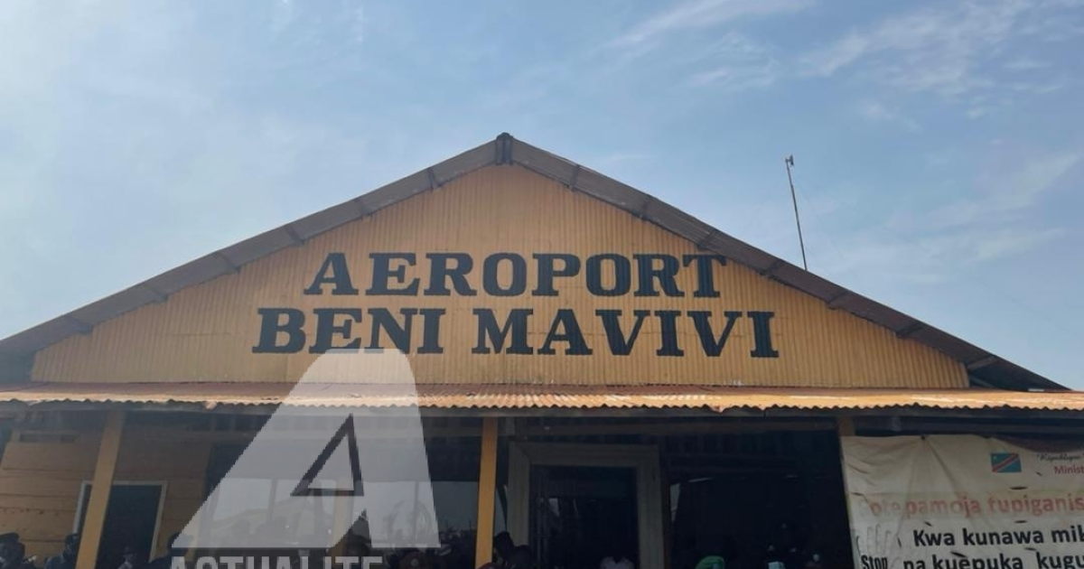 Aéroport de Beni/Ph ACTUALITE.CD 