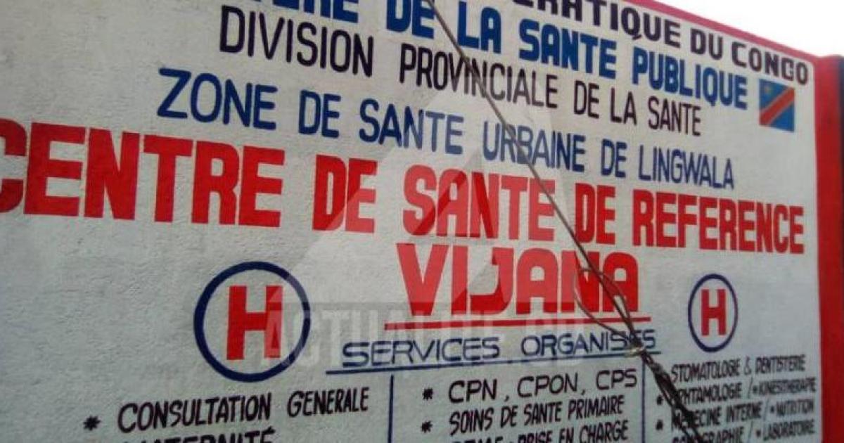 Centre de santé de référence Vijana/Ph. ACTUALITE.CD