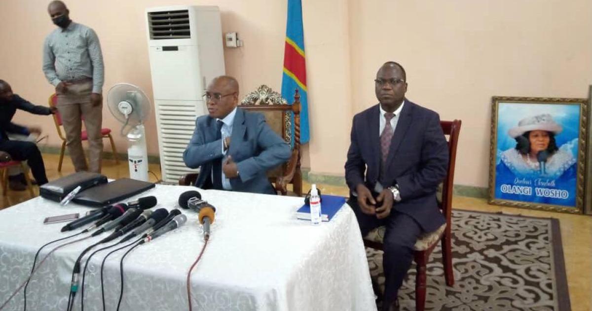 Conférence de presse de la Fondation Olangi Wosho
