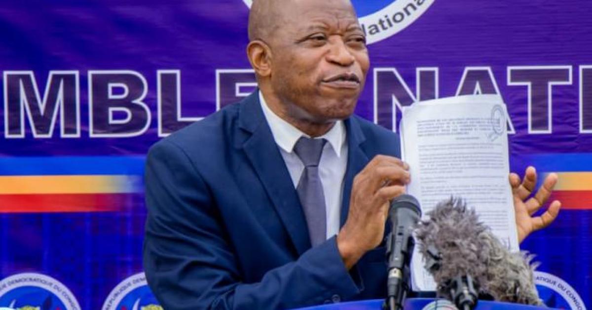 Député national André Mbata. Ph. Droits tiers.
