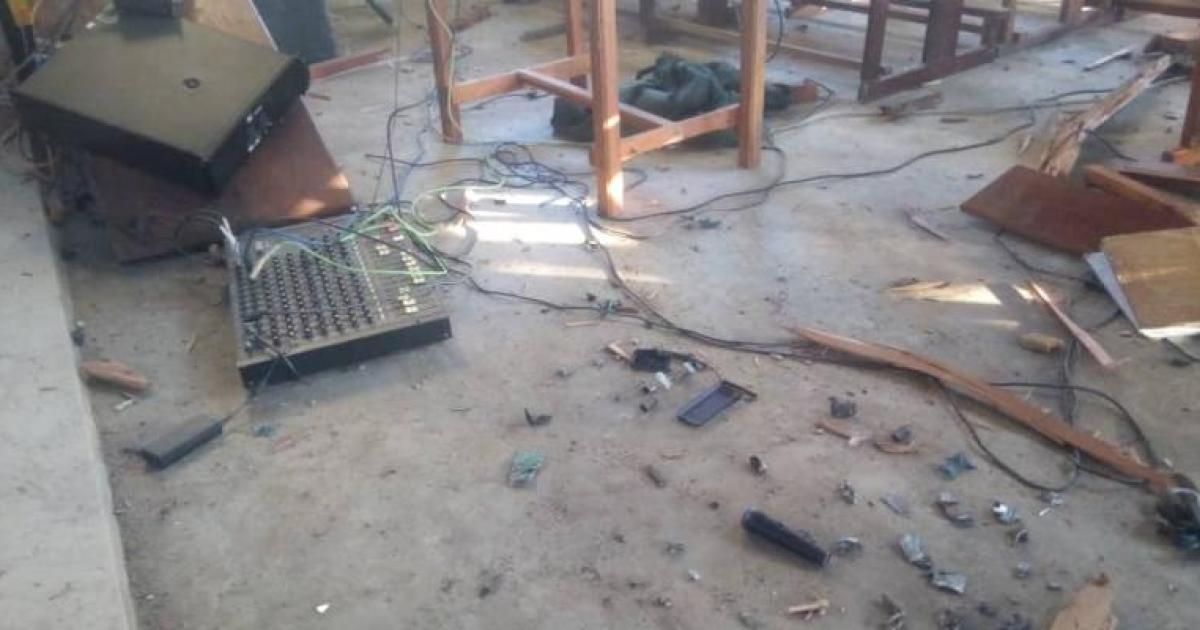 Explosion d'une bombe artisanale à Beni. Photo droits tiers