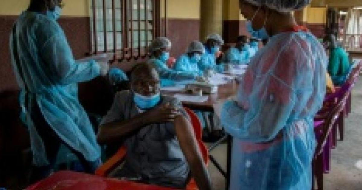 Illustration. Vaccination contre le virus Ebola à l'hôpital de Nzérékoré, dans le sud-est de la Guinée, le 24 février 2021/Ph. AFP