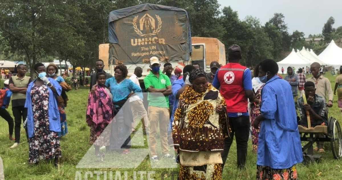 Les habitants de Goma évacués au Rwanda suite à l'éruption du volcan/Ph ACTUALITE.CD 