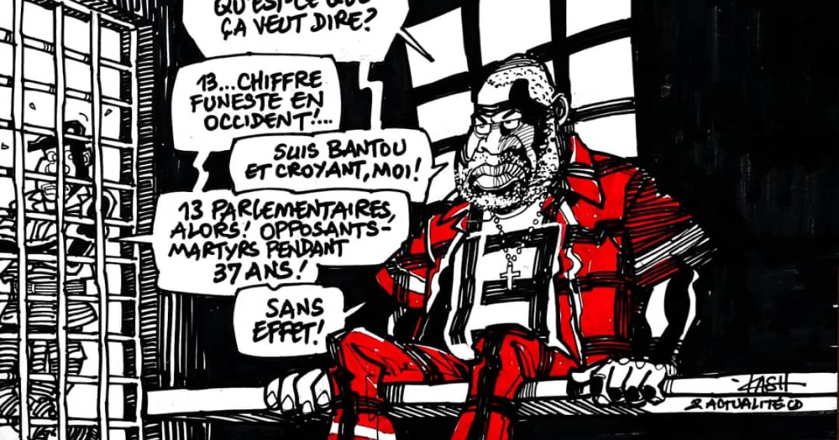Caricature Vital Kamerhe.
