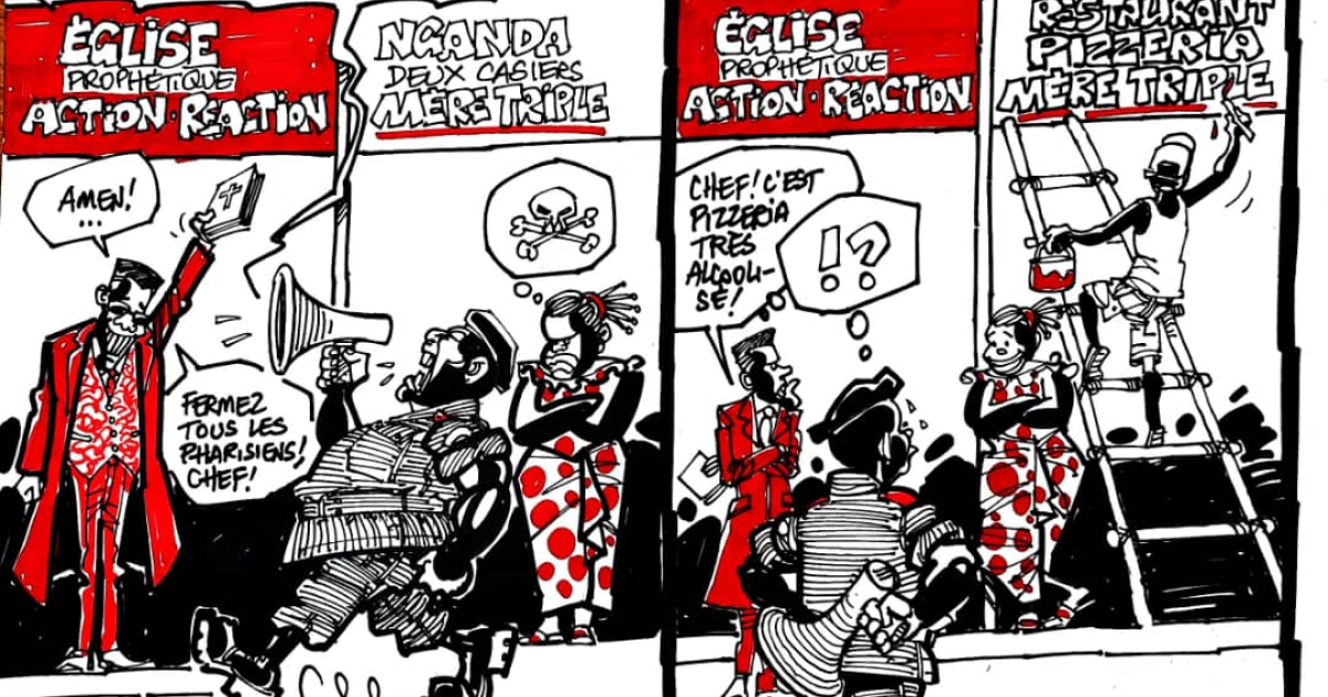 Caricature par Kash/ACTUALITE.CD