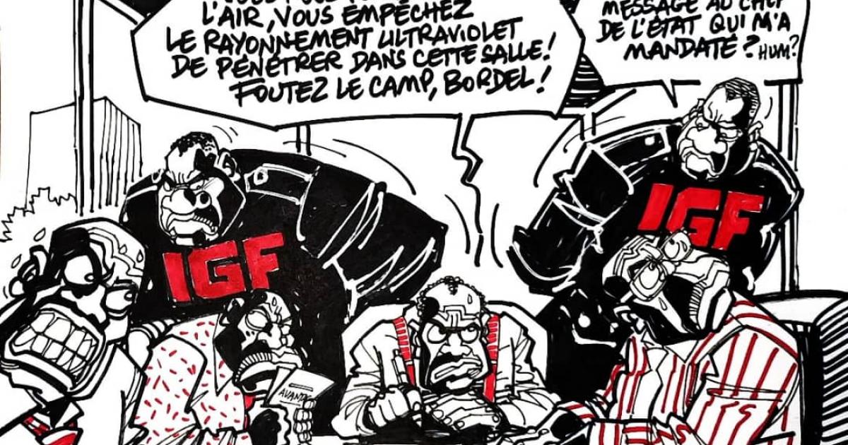 Les caricatures de ACTUALITE.CD sont réalisées par Kash. 