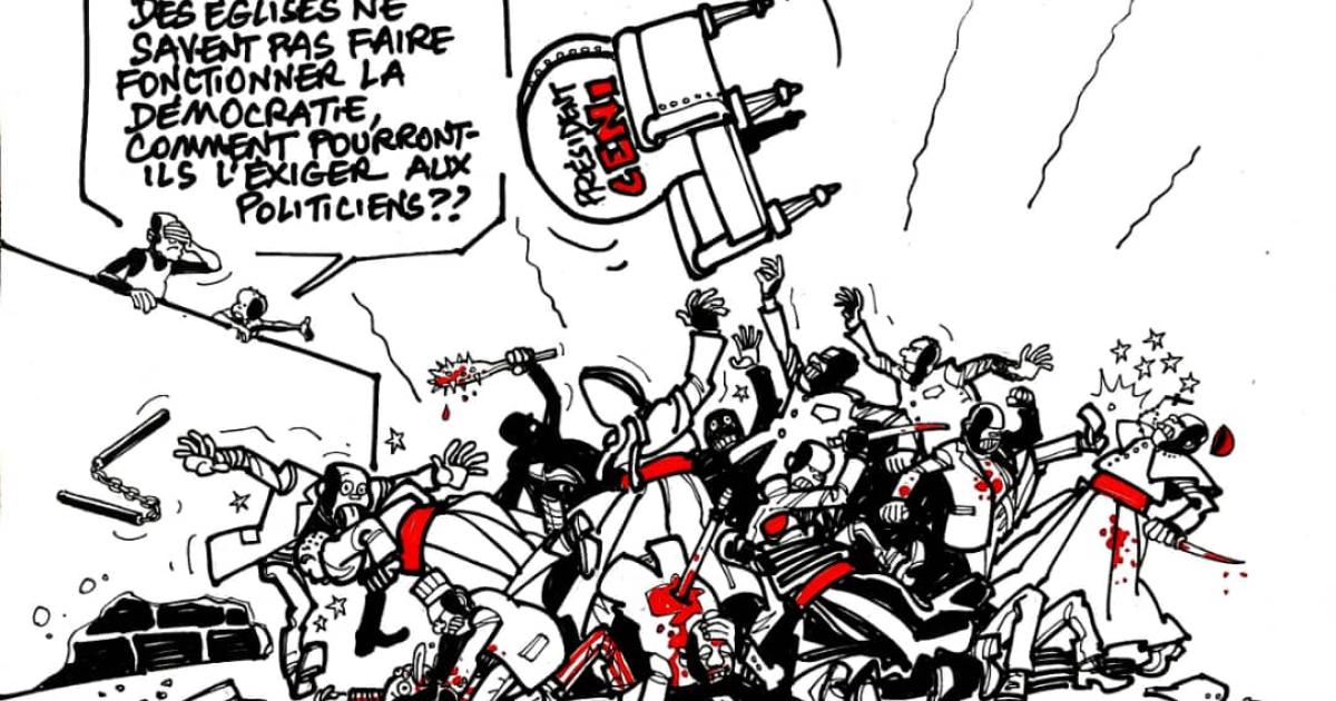 Les caricatures de ACTUALITE.CD sont réalisées par Kash