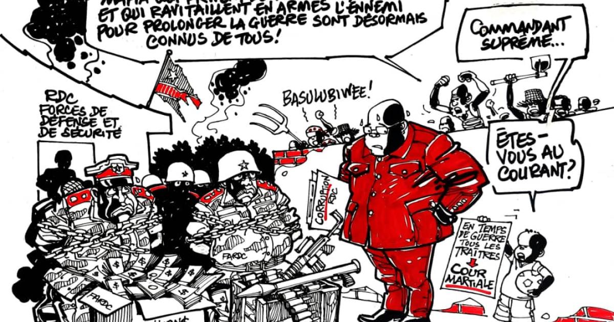 Caricature par Kash/ACTUALITE.CD