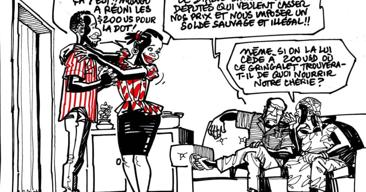 Caricature par Kash/ACTUALITE.CD