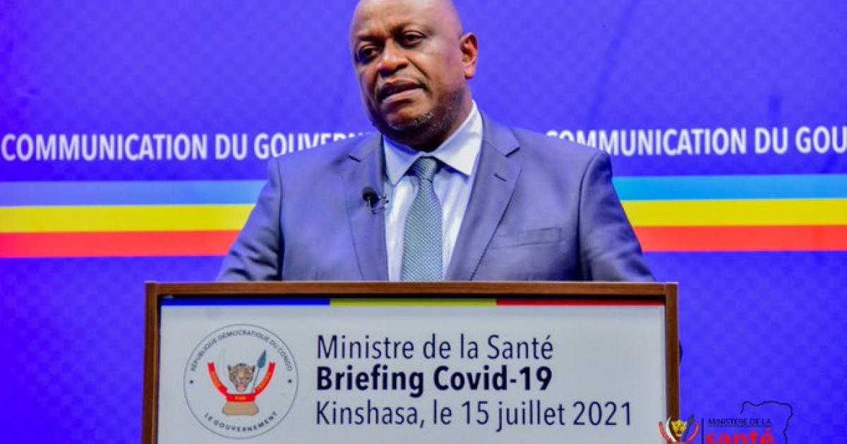 Dr Jean Jacques Mbungani, ministre de la santé
