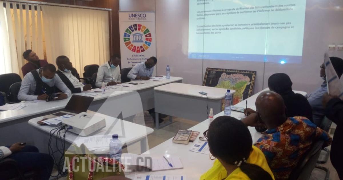 Le forum sur le fake news lancé par l'UNESCO/Ph. ACTUALITE.CD