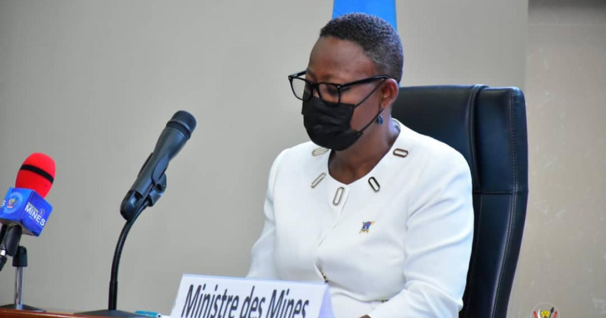 Antoinette N'samba Kalambayi, Ministre des Mines
