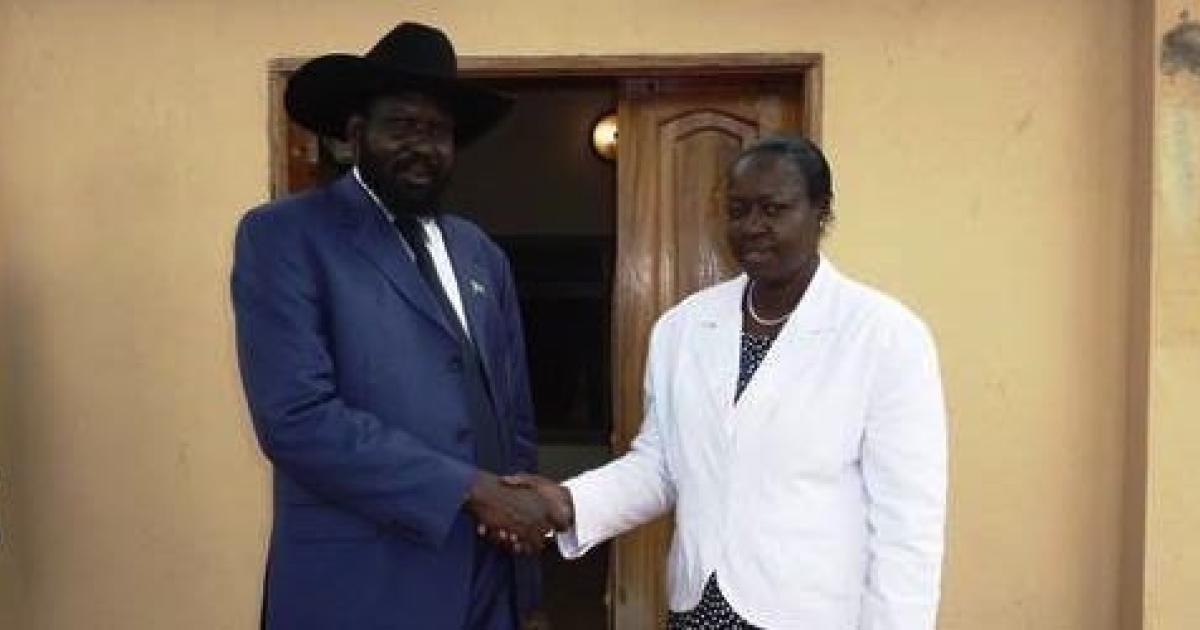  Salva Kiir et Jemma Nunu