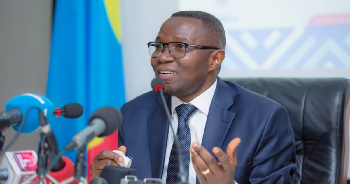 Julien Paluku, ministre de l'industrie