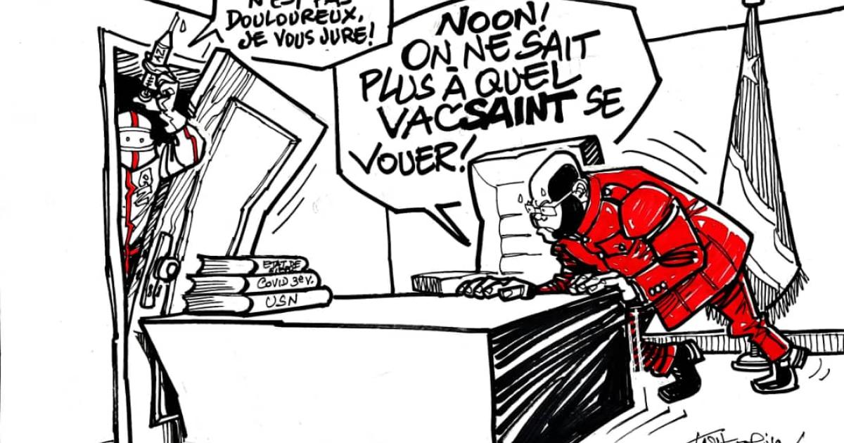 Les caricatures de ACTUALITE.CD sont réalisées par Kash. 
