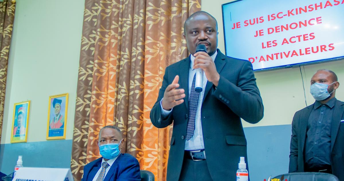 Muhindo Nzangi Butondo, ministre de l'ESU. Ph. Droits tiers.
