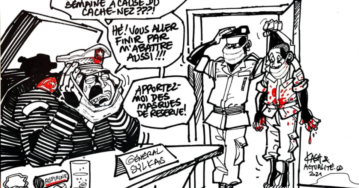 Les caricatures de ACTUALITE.CD sont réalisées par Kash