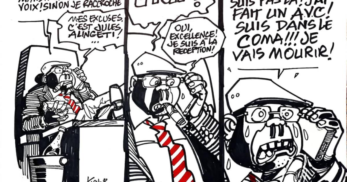 Les caricatures de ACTUALITE.CD sont réalisées par Kash