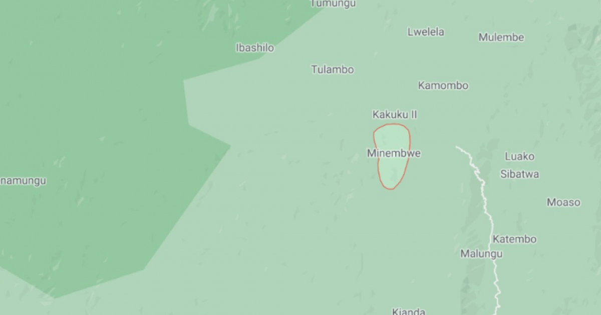 Carte de Minembwe