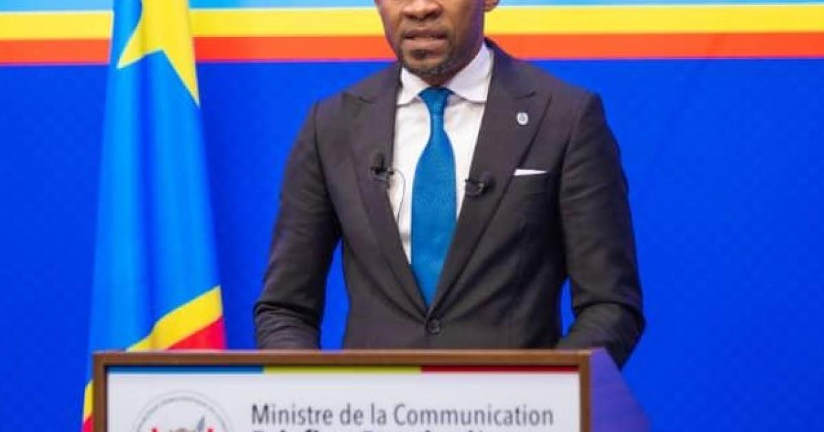 Patrick Muyaya, ministre de la communication et porte-parole du gouvernement
