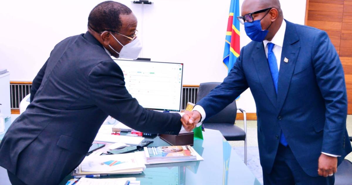 Sama Lukonde et Bahati Lukwebo
