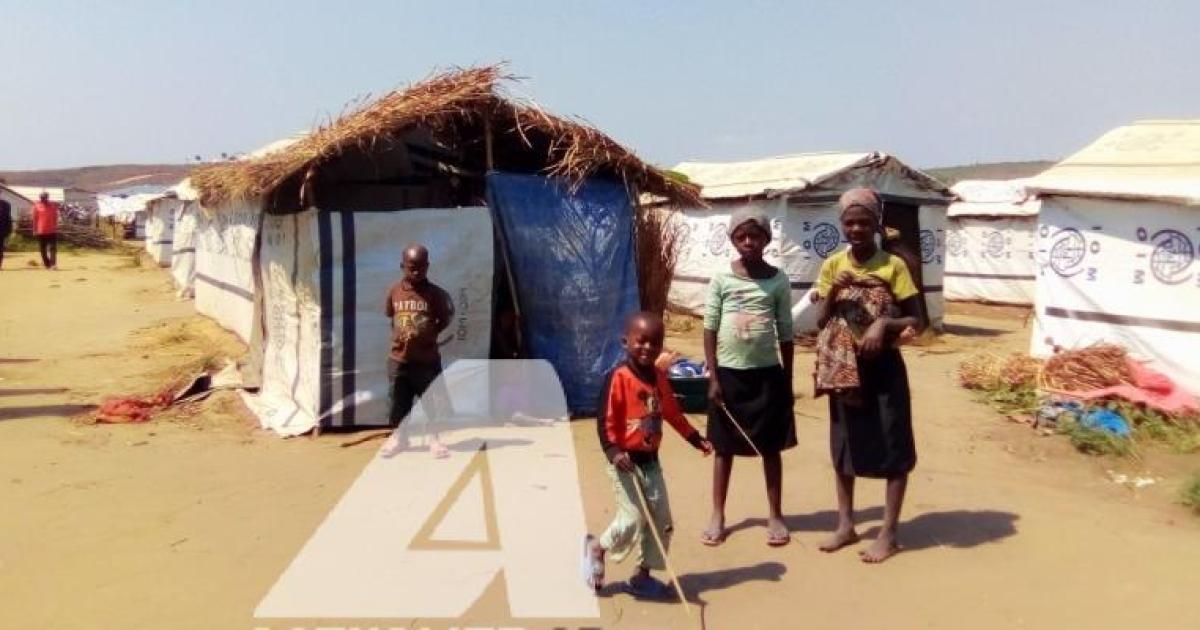 Un camp des déplacés en Ituri. Photo ACTUALITE.CD